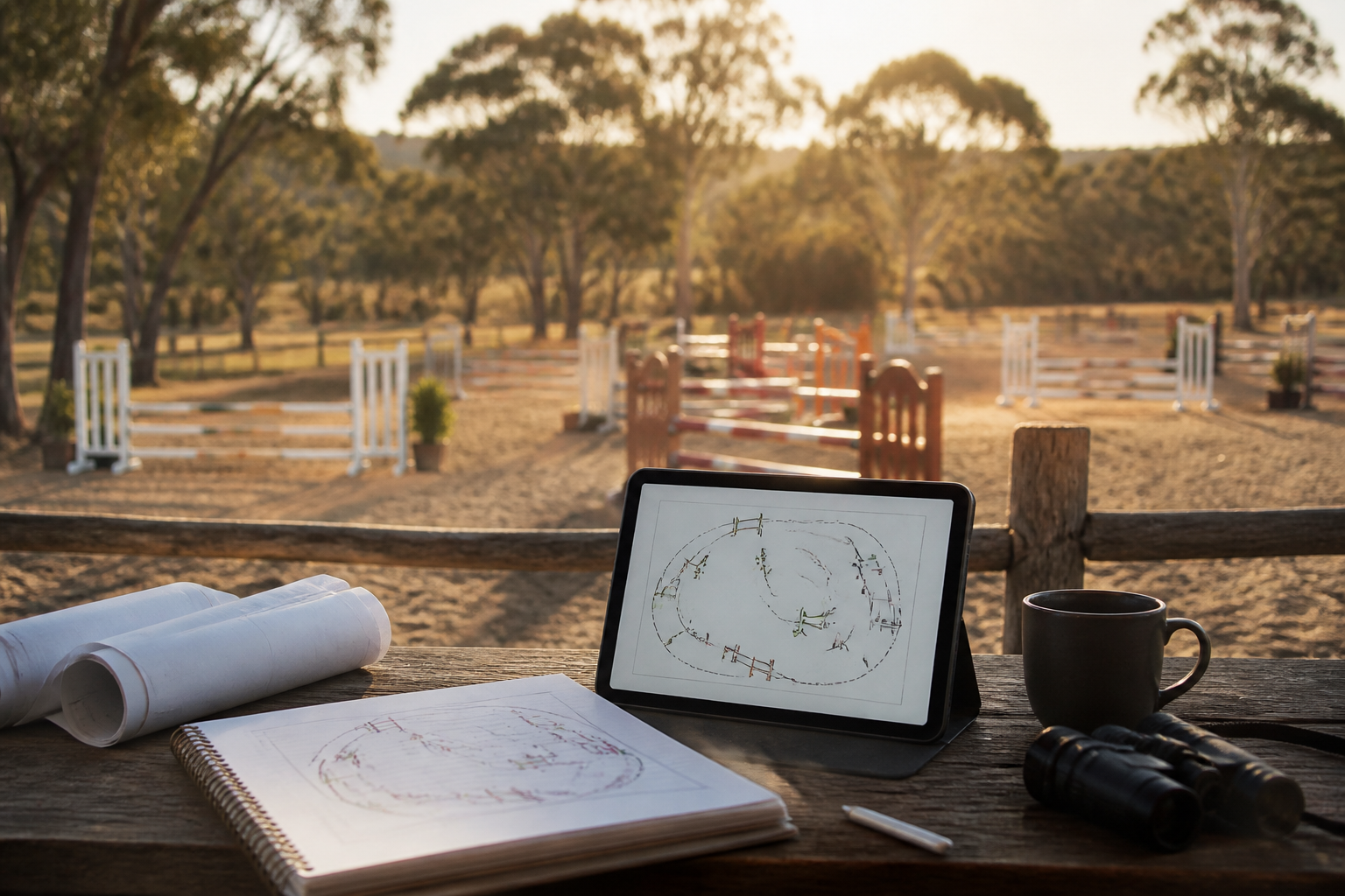 Showjumping Course Design: Digital Tools vs Hand-Drawn Diagrams