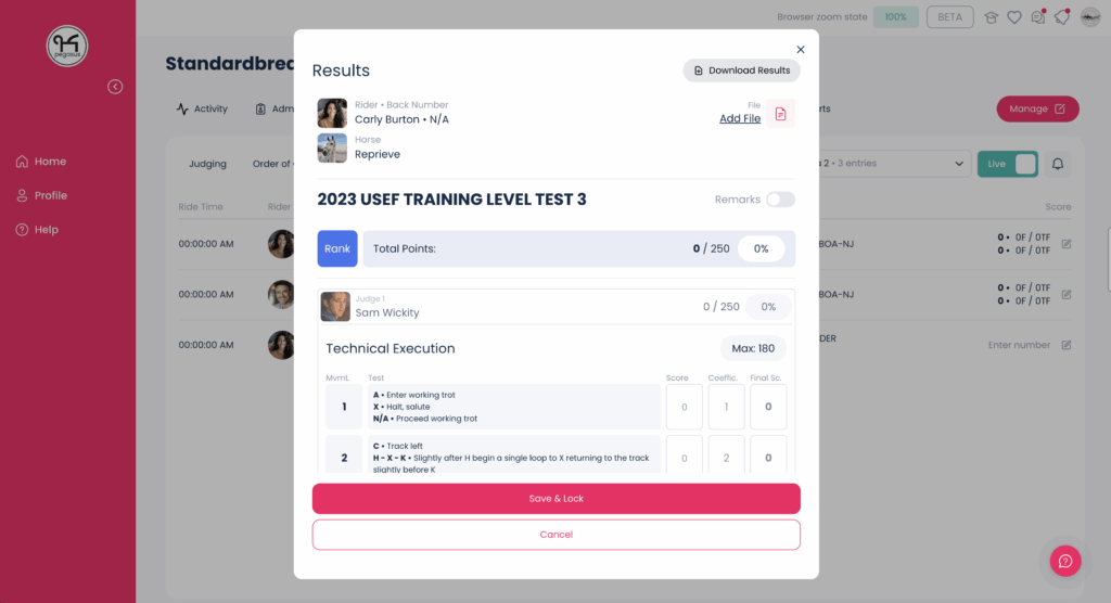 Best Software for Running a Dressage Show