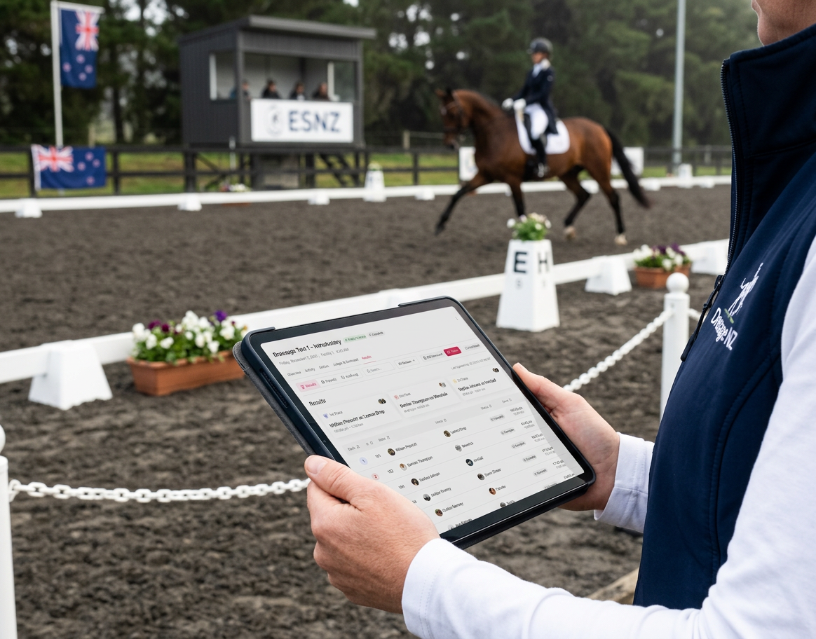 Best Software for Running a Dressage Show in New Zealand