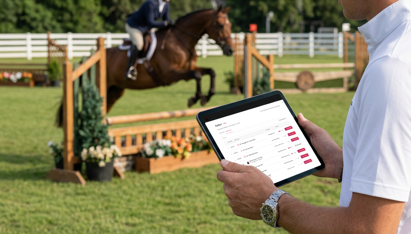 Best Software for Running a Hunter Jumper Show