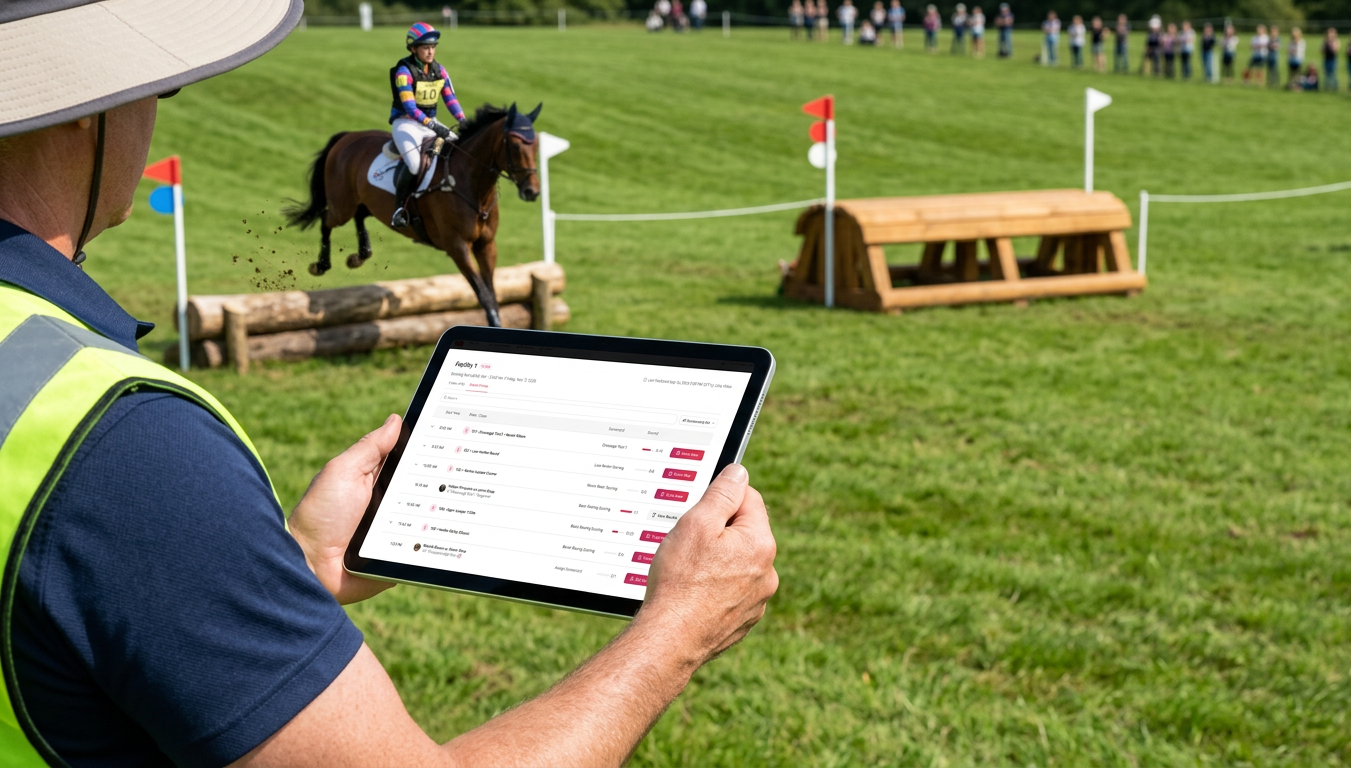 Digital Volunteer Management for Equestrian Events