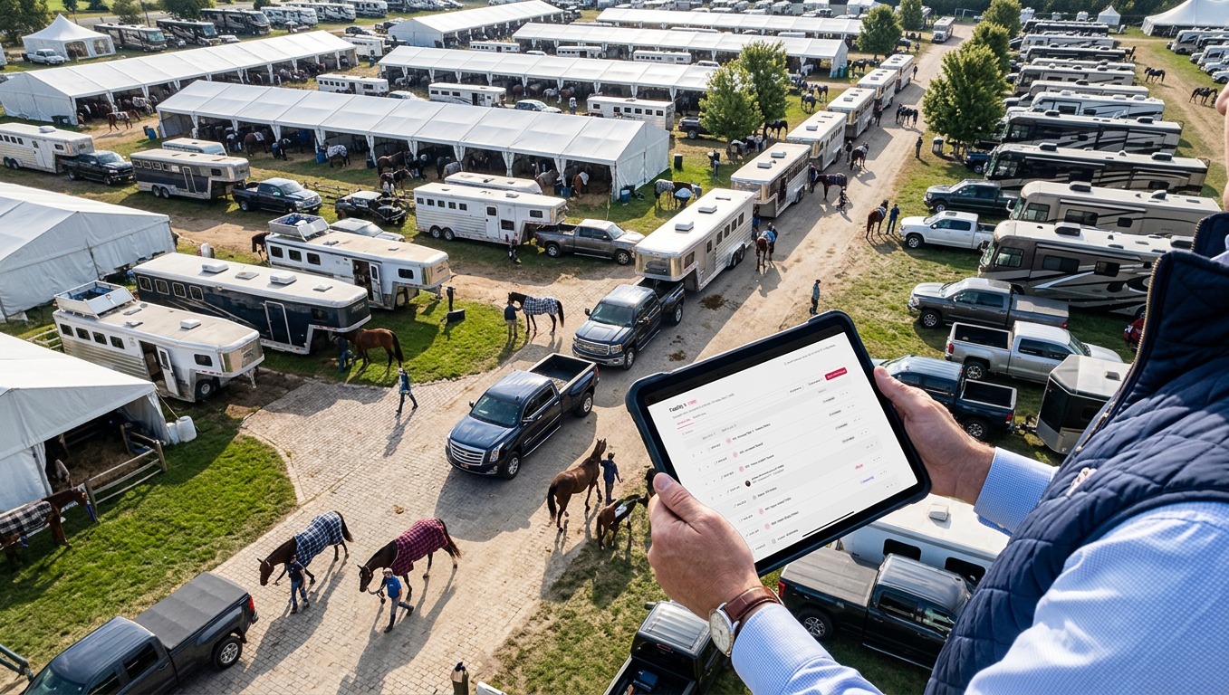 Streamlining Horse Show Arrival Logistics for Major Circuits