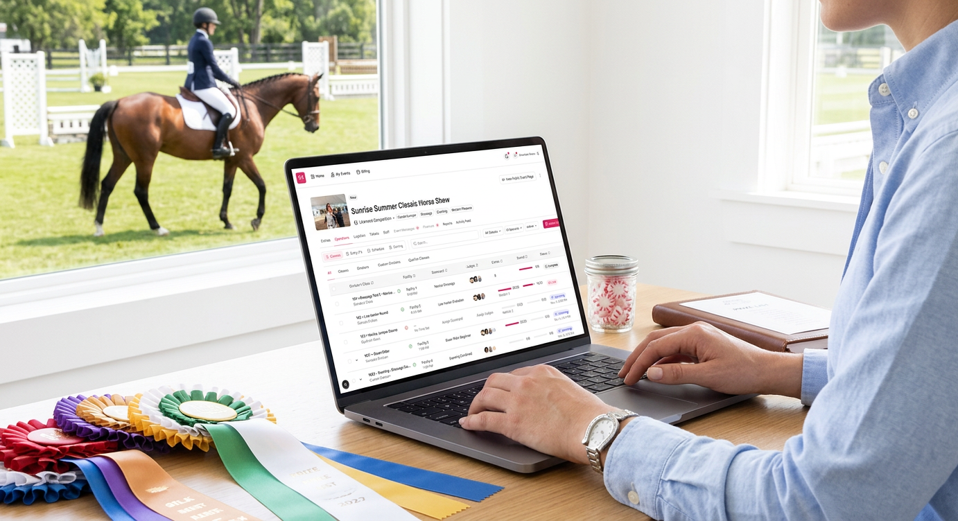 Streamlining Horse Show Check-out: Eliminating the Sunday Office Rush