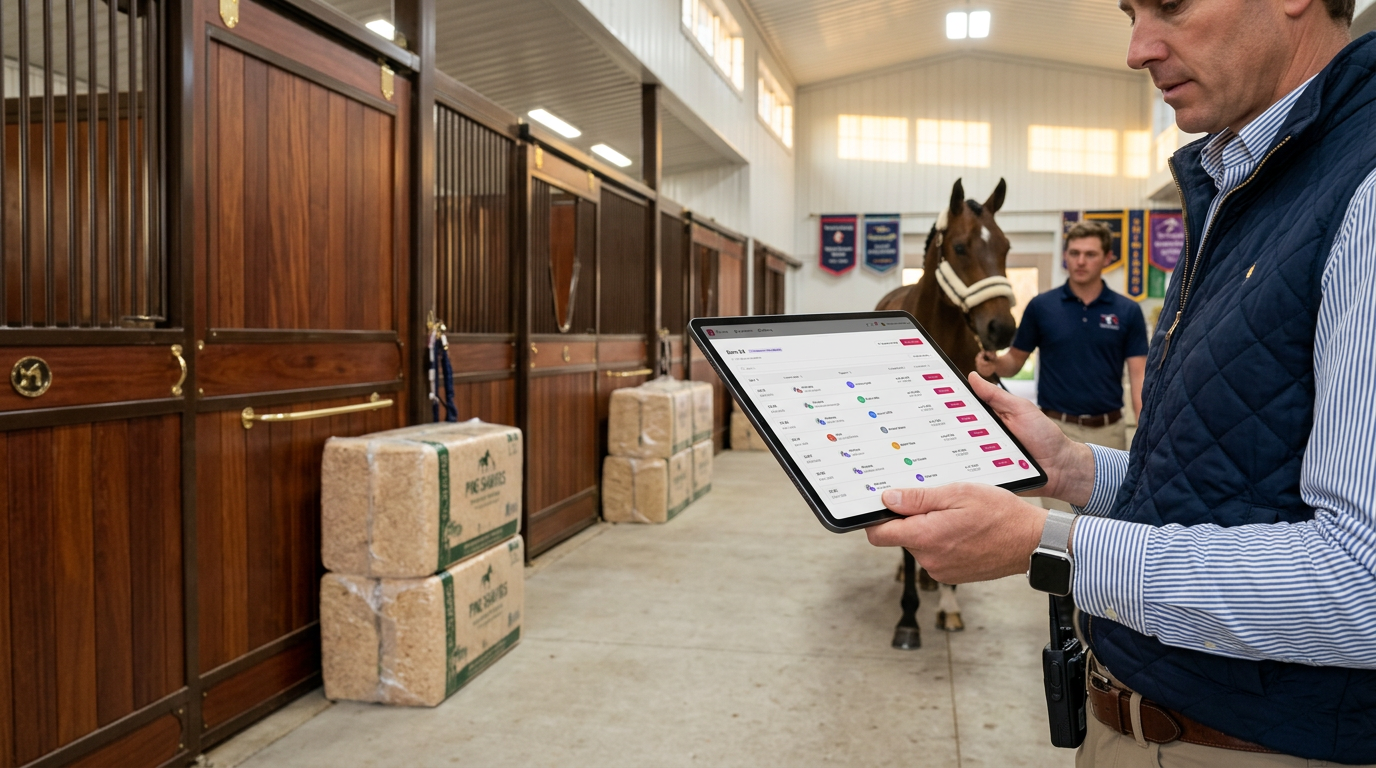 Optimizing Horse Show Feed and Bedding Logistics for Event Profitability